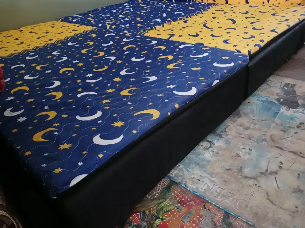 Kasur busa rebondid anti kempes + divan minimalis airland jual set