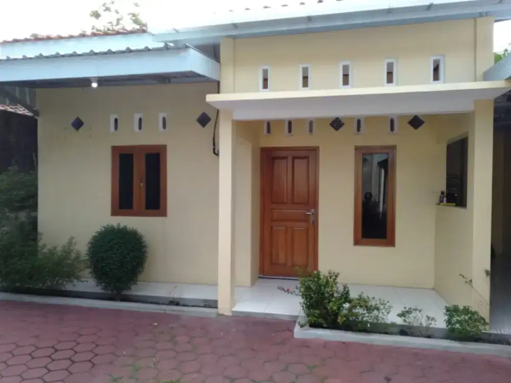 Di kontrakan Paviliun AC lokasi strategis perbatasan Jogja dan Bantul