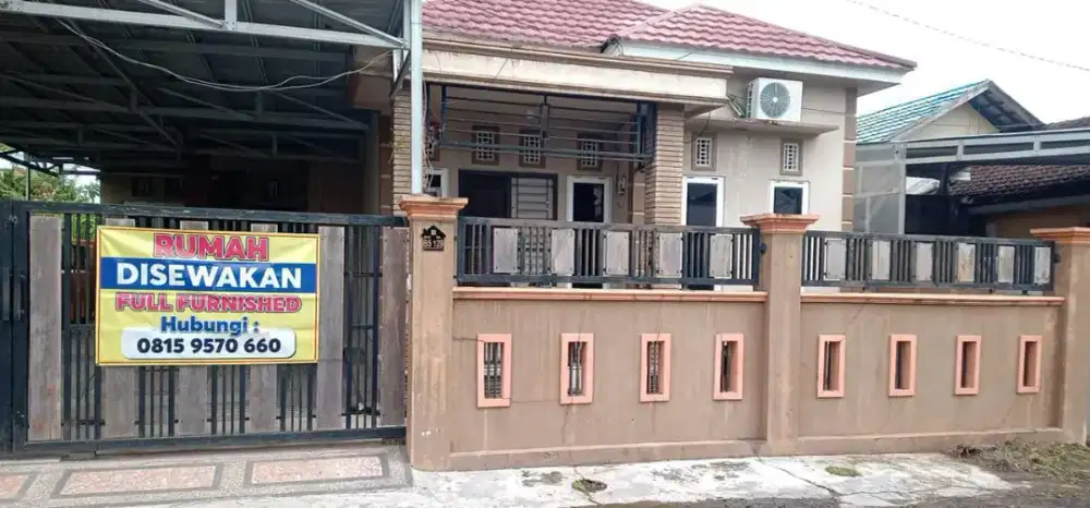 Rumah Full Furnish Disewakan
