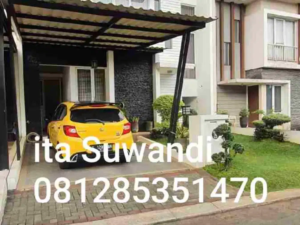 Dijual rumah cantik siap huni di Kota Wisata Cibubur