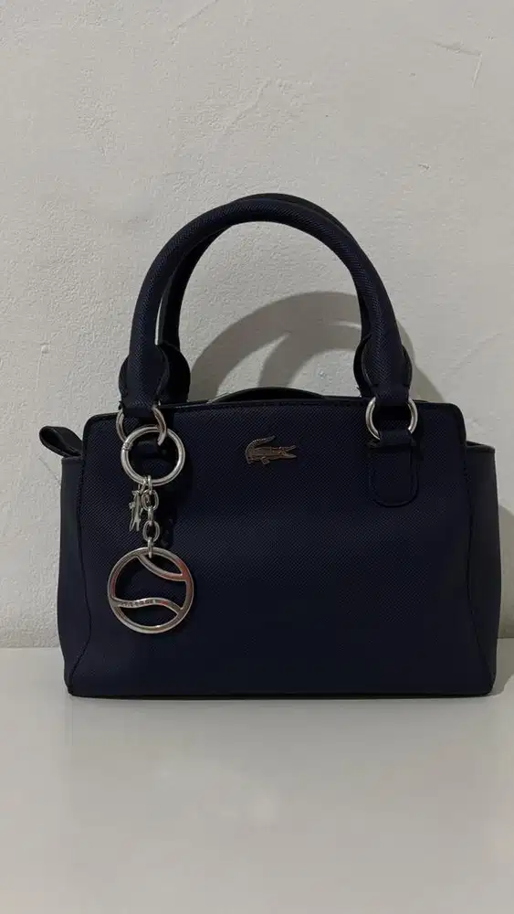 tas hand bag lacoste original like new
