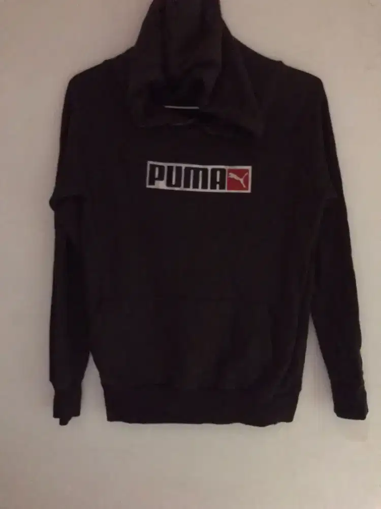 Hoddie puma Abu-abu size M dewasa