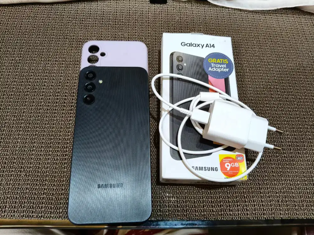Samsung A14 4G 4/128 Hitam