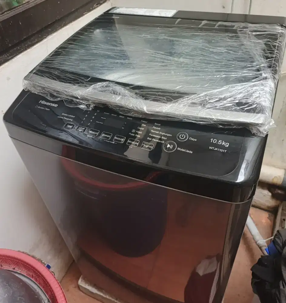 Jual Cepat Mesin Cuci Hisense 1 Tabung 10,5 KgKondisi Mulus Like New
