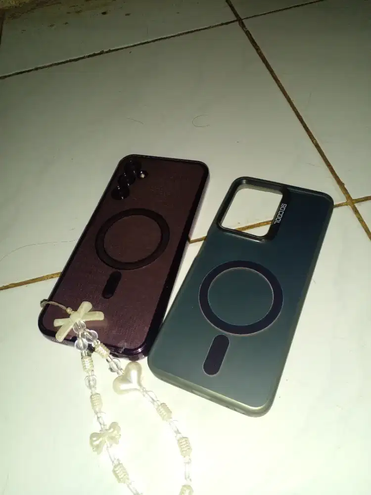 Casing Samsung a14 NFC normal jaya minus lcd retak sdah pake TG aman