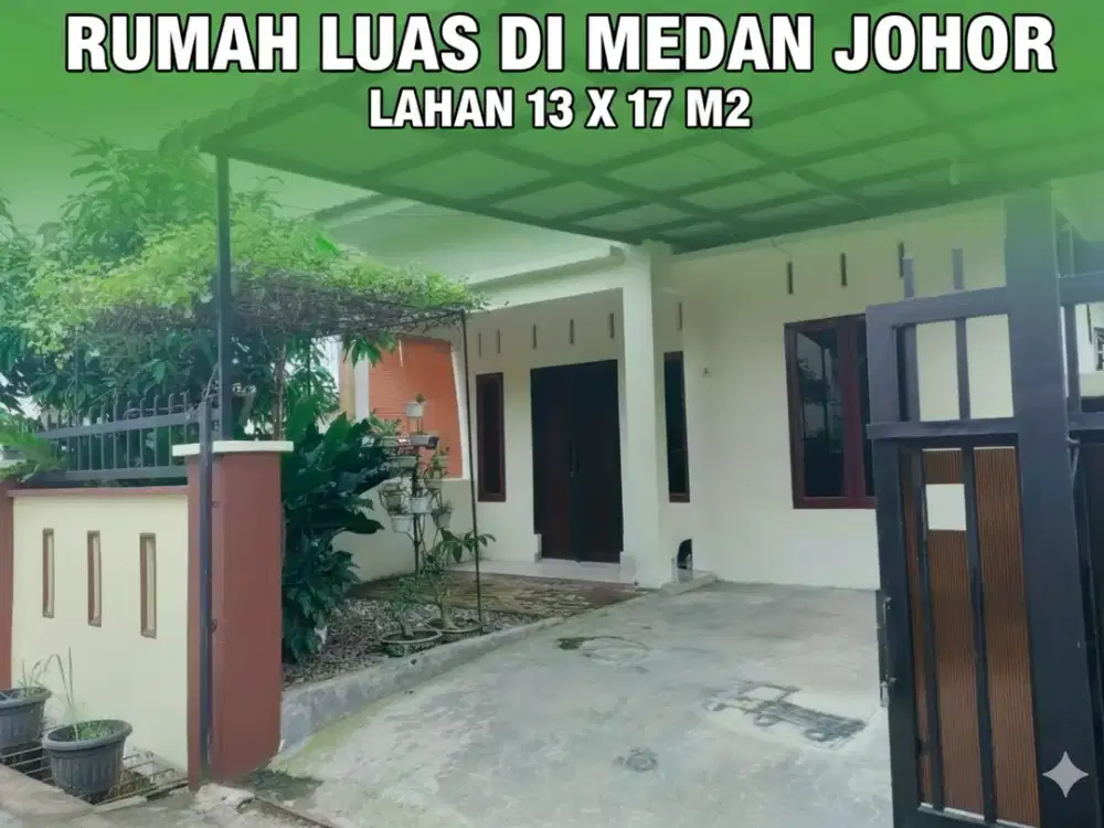 Rumah Termurah Terluas Di Ekawarni Medan Johor Kawasan Komplek