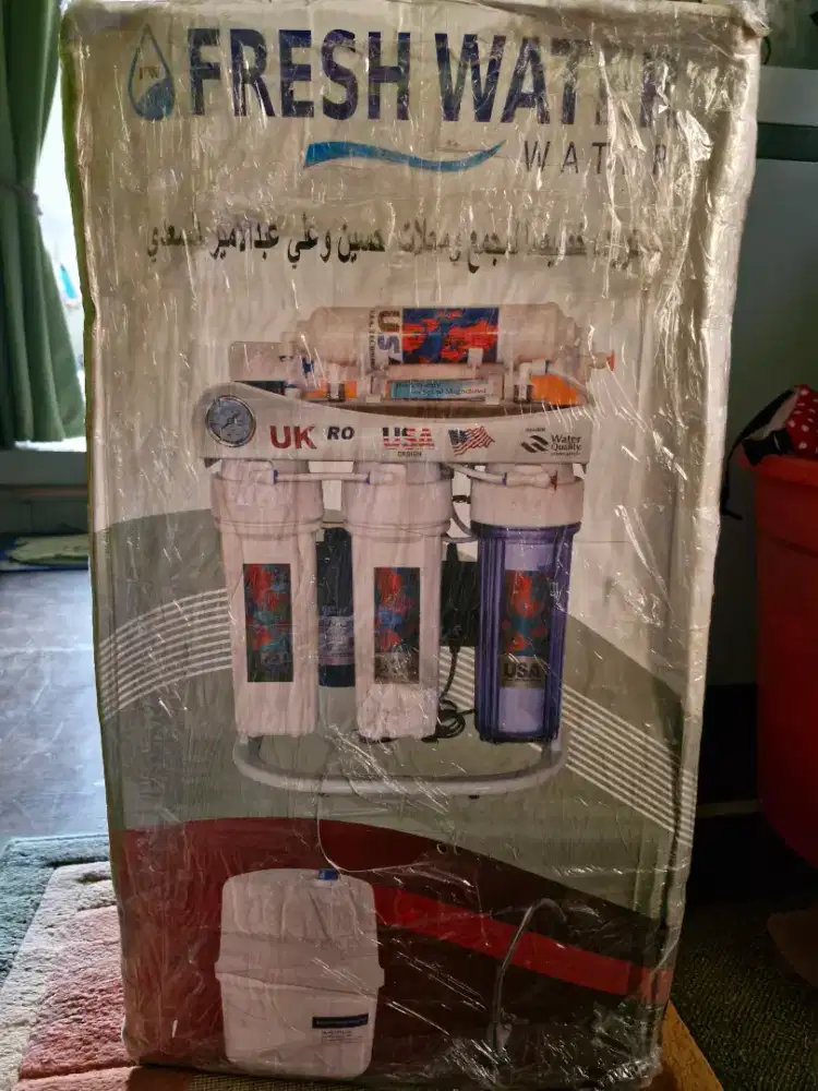 mesin RO UK 100 GPD gantung 5 stage UK USA