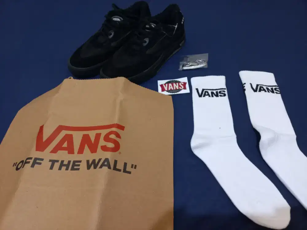 Jual Sepatu Vans Wayvee Skate Black No.43 - Ori