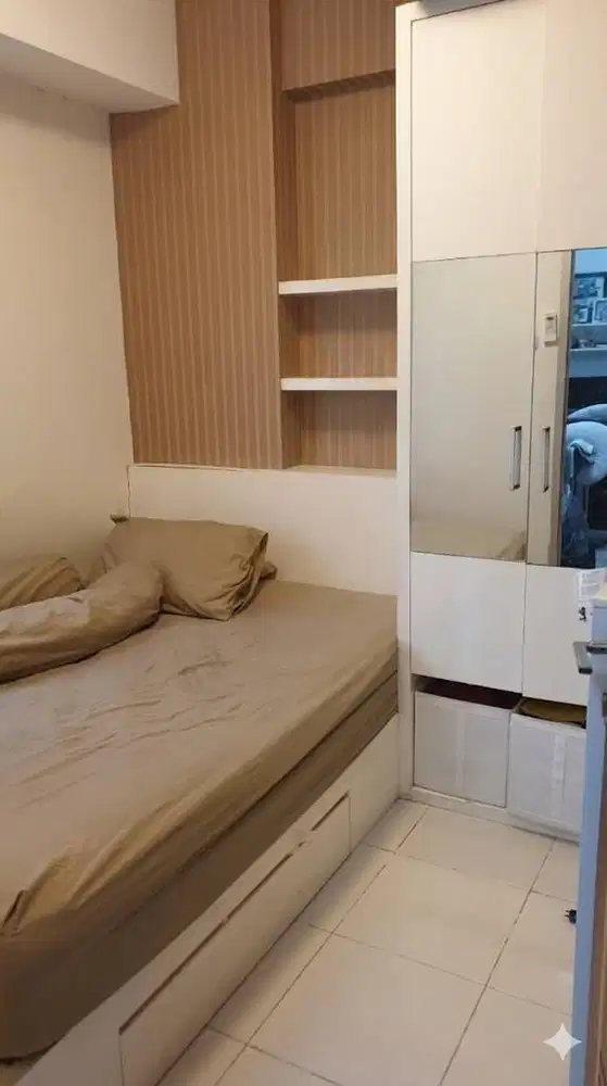 DIJUAL MURAH APARTEMEN 2BR FULL FURNISHED DEKAT ITS
