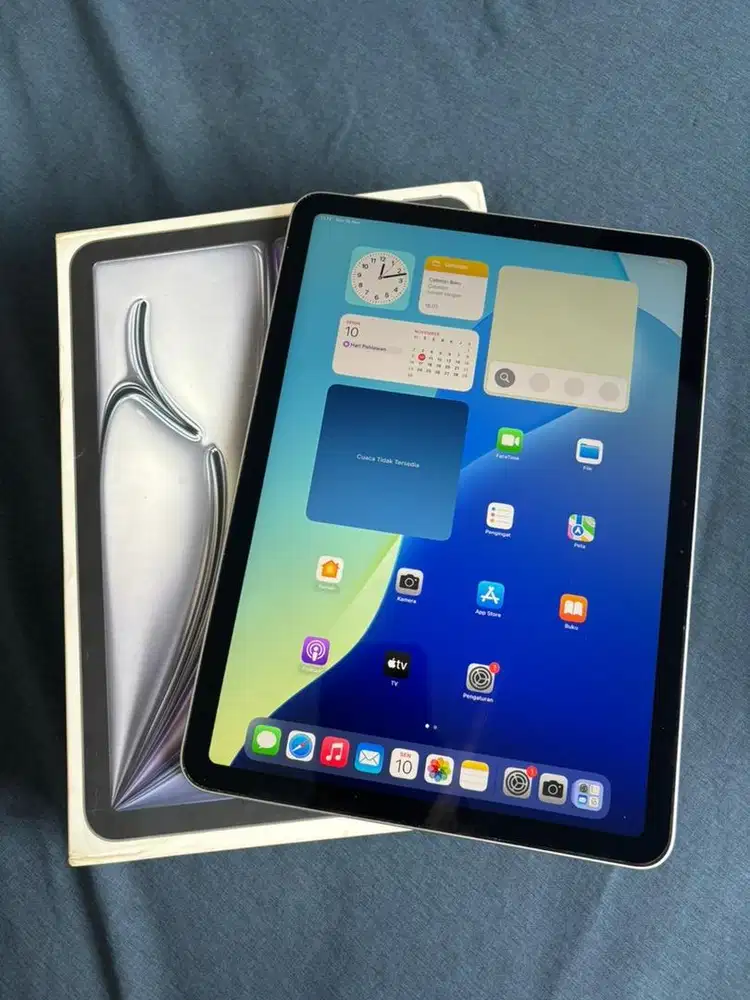 Ipad Air 6 M2 128 Gb Fullset Nominus Bonus Pencil