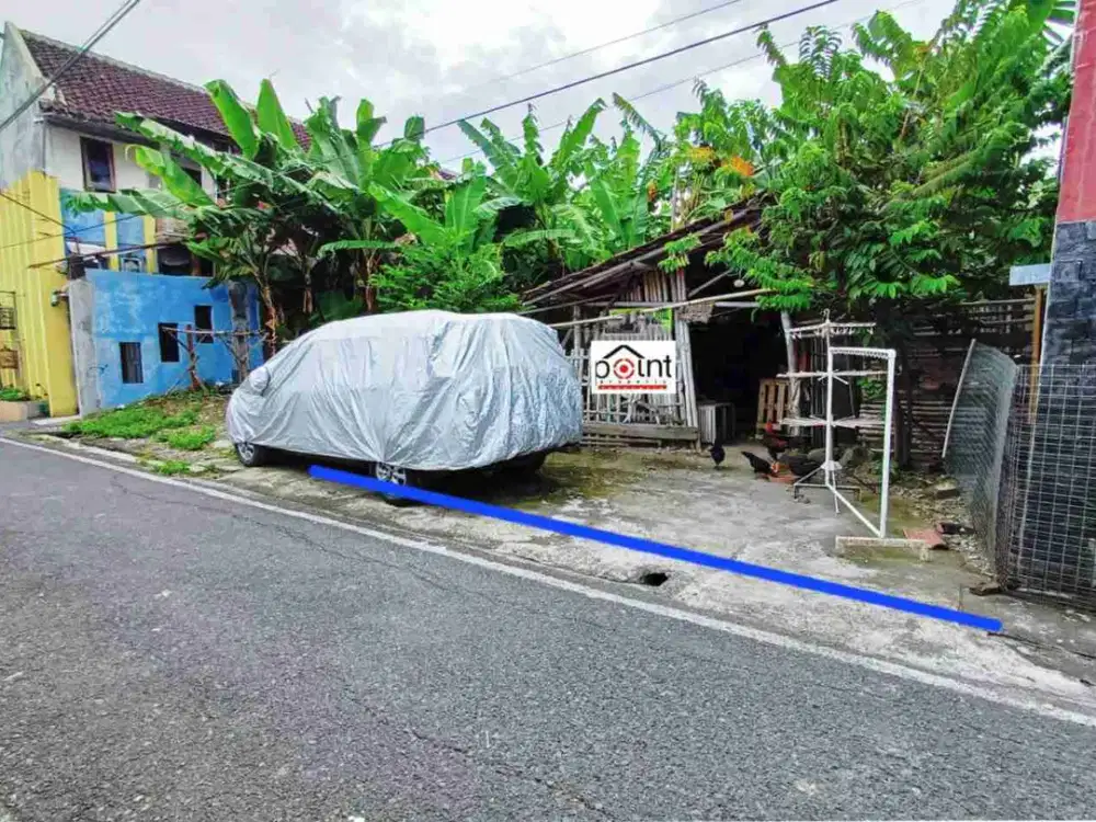 Tanah Pekarangan 139m² Siap Bangun Dekat Kampus di Nusukan