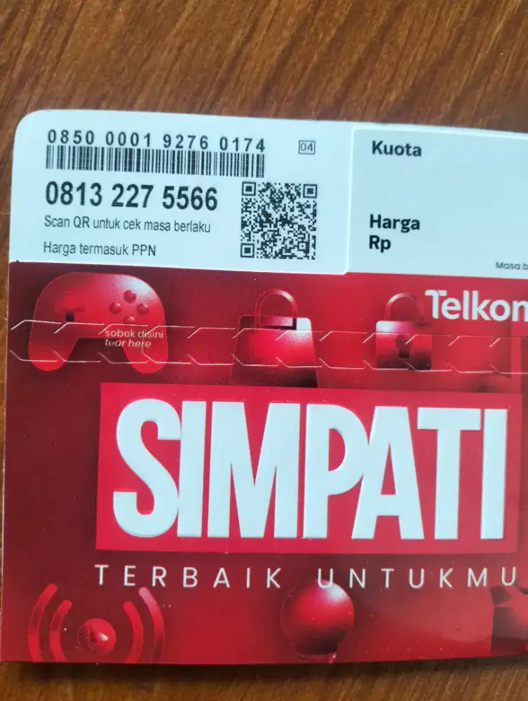 Perdana Nomor Cantik simpati Telkomsel 11 digit