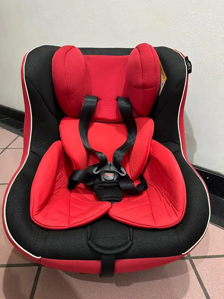 Car seat Juniors Merah Hitam