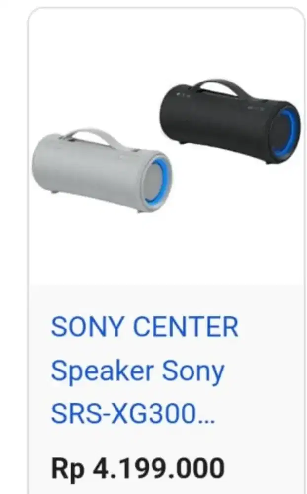Speaker Sony Portabel Srs Xg300 Wireless Bluetooth Mega Bass Murah Jos
