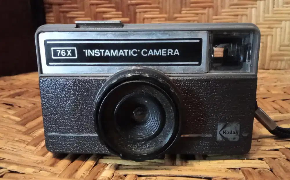 Kamera Vintage Kodak Instamatic 76X Made In England Original