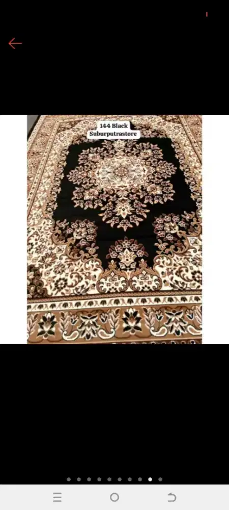 Karpet permadani ukuran 400 x 300cm