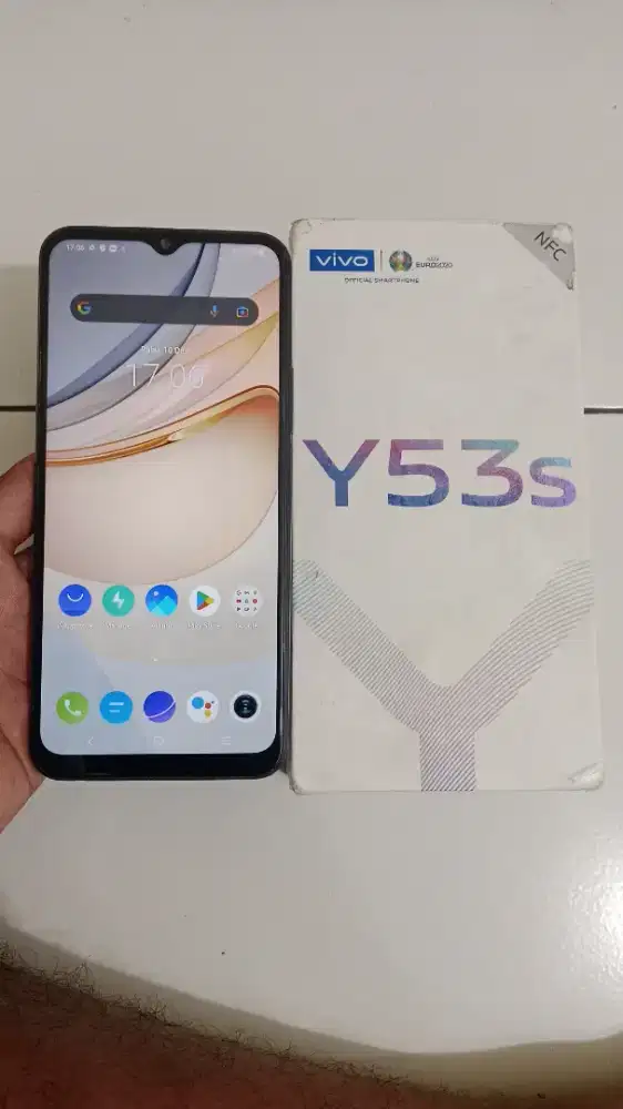 Vivo y53s. Ram 8/128.klngkpn hp+dosbok