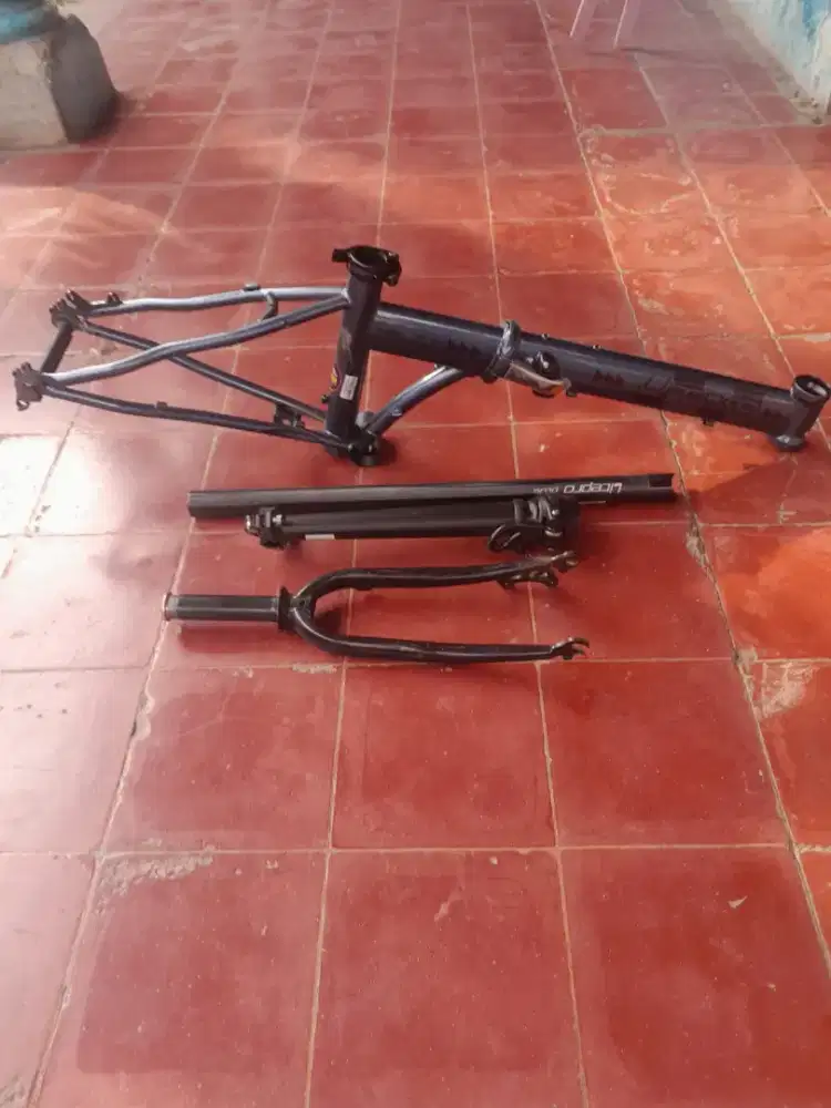 Frame sepeda lipat letepro uk 20.22