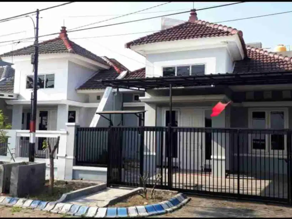 jual rumah siap huni pondok Tjandra tidak banjir
