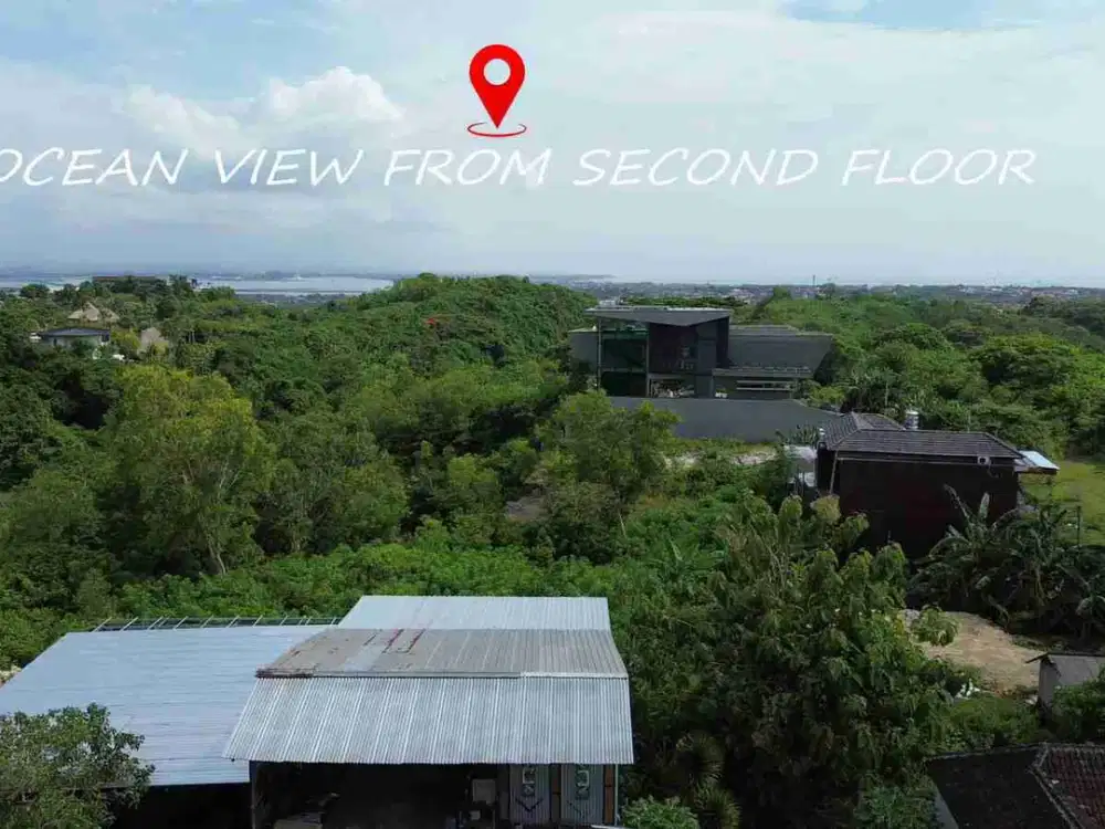 tanah 1790m² IDR 300 juta per arf second floor ocean view kawasan kampial nusa dua Kuta Selatan Badung Bali
