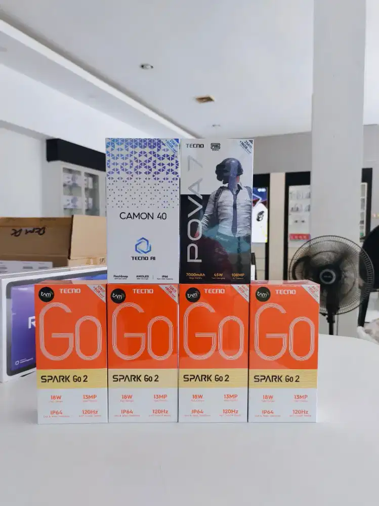 New Tecno Pova 7 ram 8+8/256