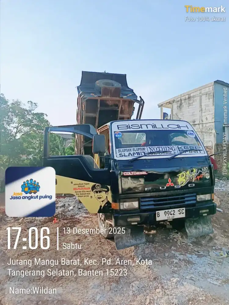 Jasa pengurugan dan buang puing