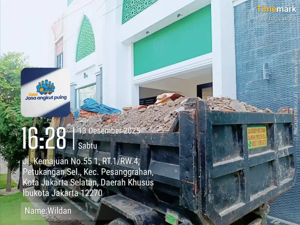 Jasa pengurugan dan buang puing