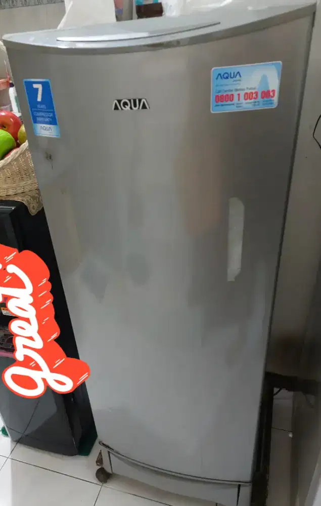 Kulkas 1 pintu Aqua