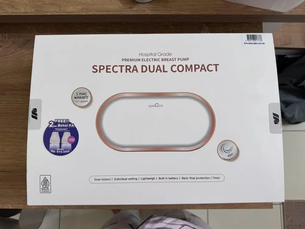 Alat Pumping Spectra Dual Compact (1 bln pemakaian)