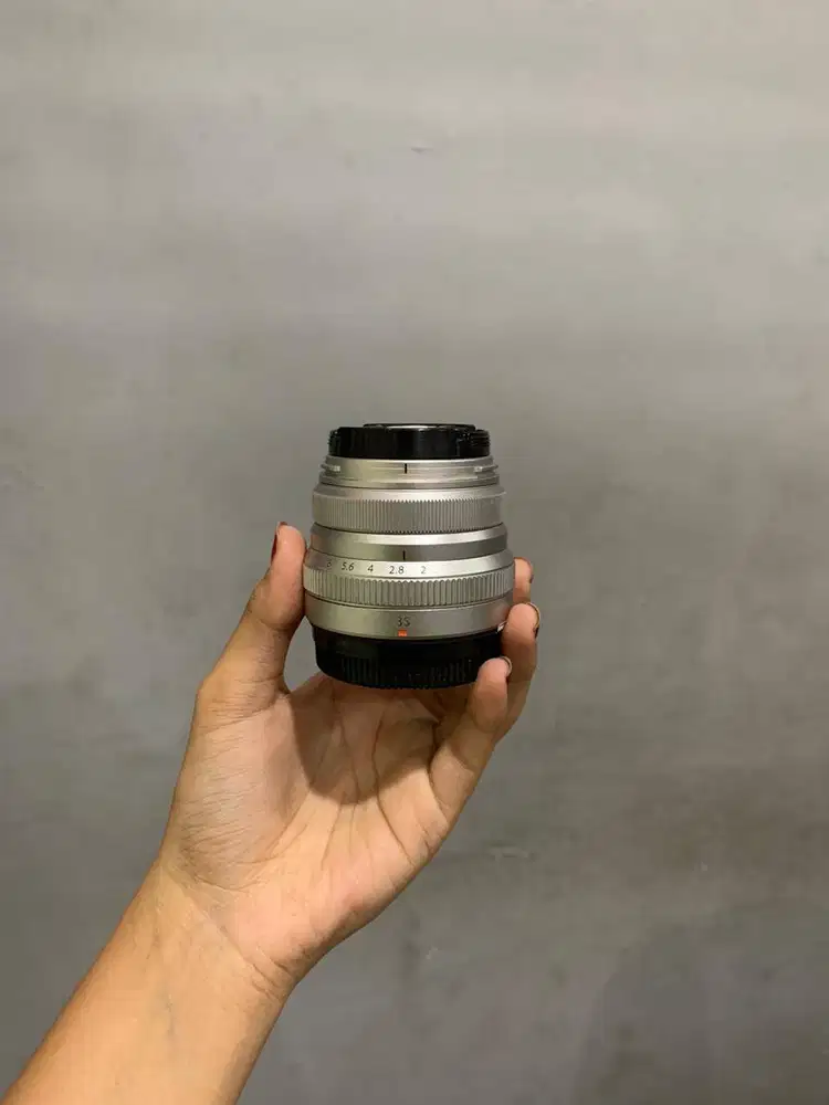 LENSA FUJINON XF 35MM F2 SILVER