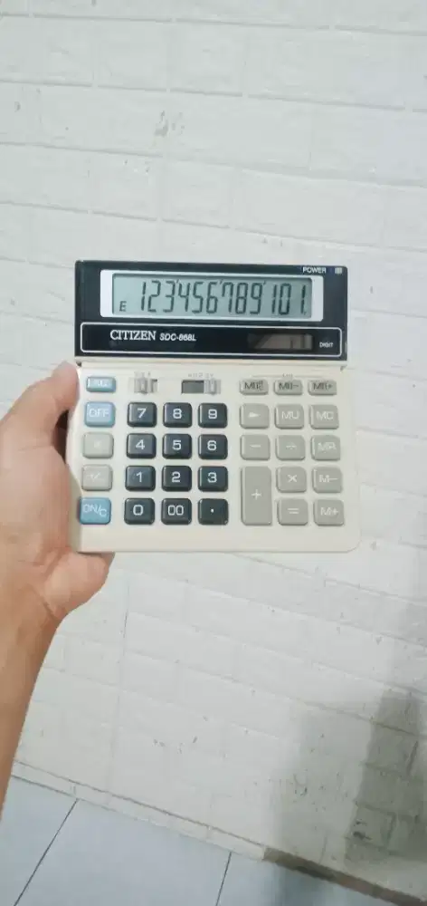 CALCULATOR CITIZEN SDC-868L KALKULATOR CITIZEN