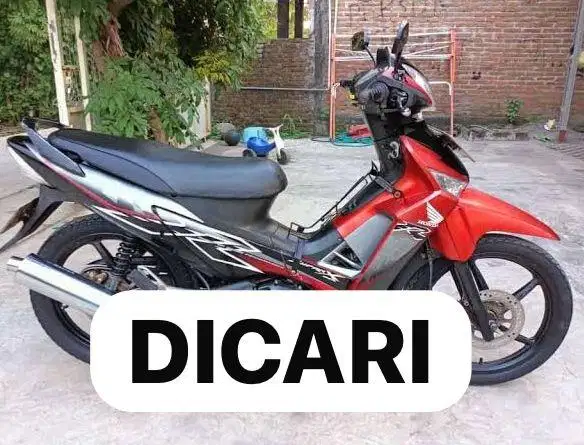 Di Cari Supra X 125 Double Disk DD Tahun 2008 Ke Atas Supra X 2010