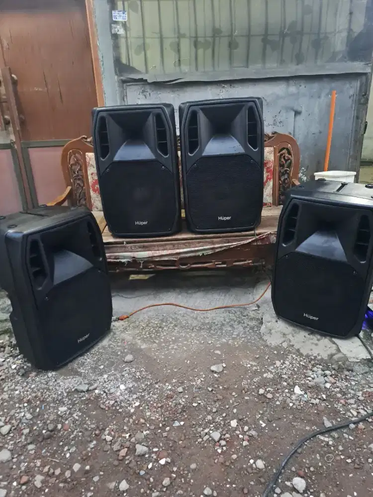 Active huper ak15 swit merah 4 unit minus spkrnsudah respul normal