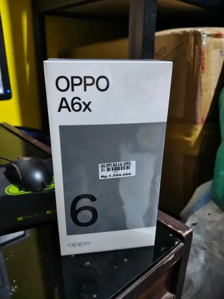 Oppo A6x 4/64 garansi resmi 1tahun Atlantis dahsyat