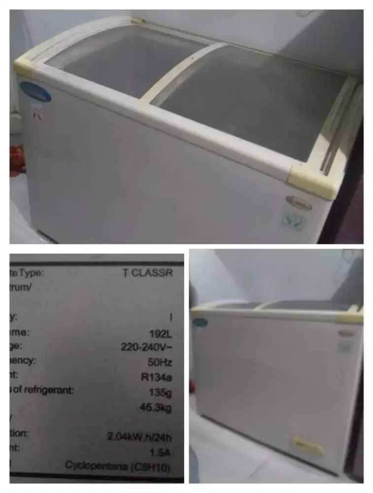 Freezer merk Dhaimitsu 219L