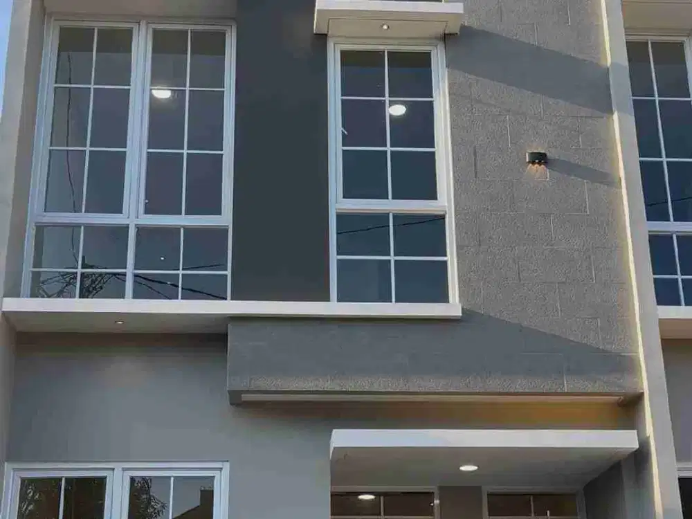 rumah baru 4 kamar Cisaranten Arcamanik harga all in bonus canopy AC Water Heater