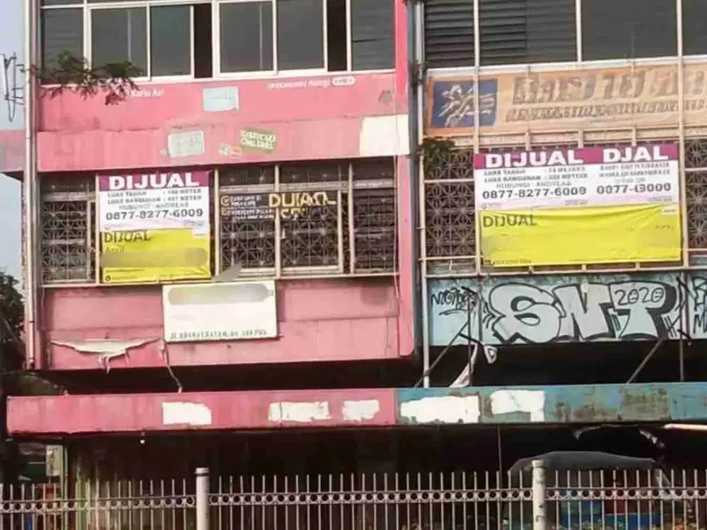 Dijual cepat ruko gandeng 2unit lokasi strategis di jalan raya Senen