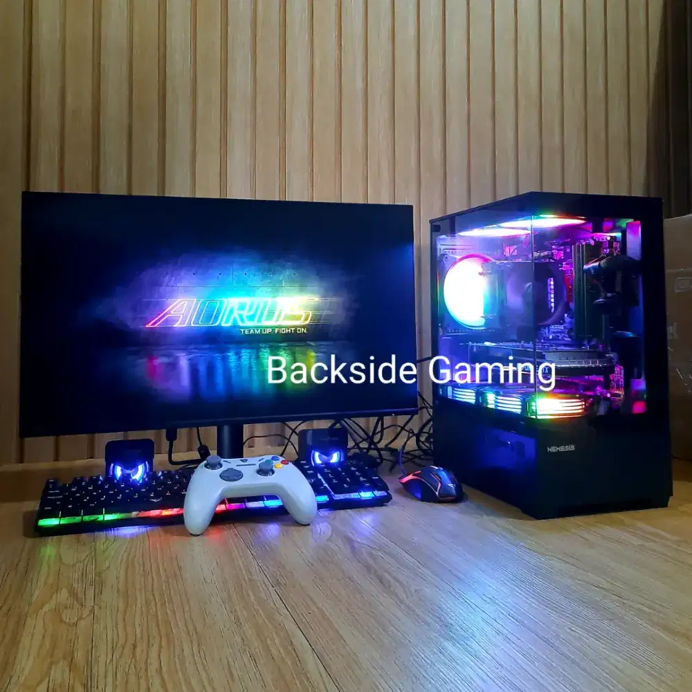 Full Setup Desktop PC Gaming