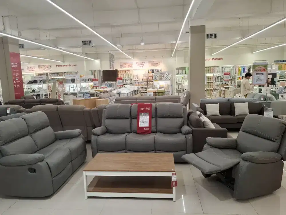SET SOFA RECLINING CICIL 0%