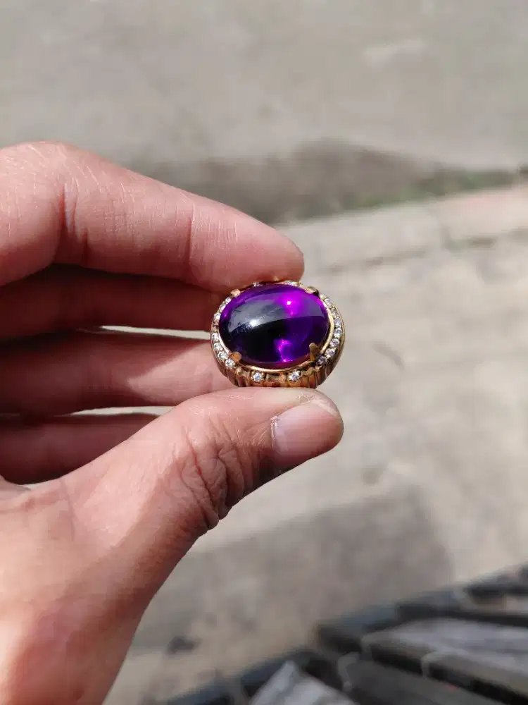Batu Kecubung Amethyst