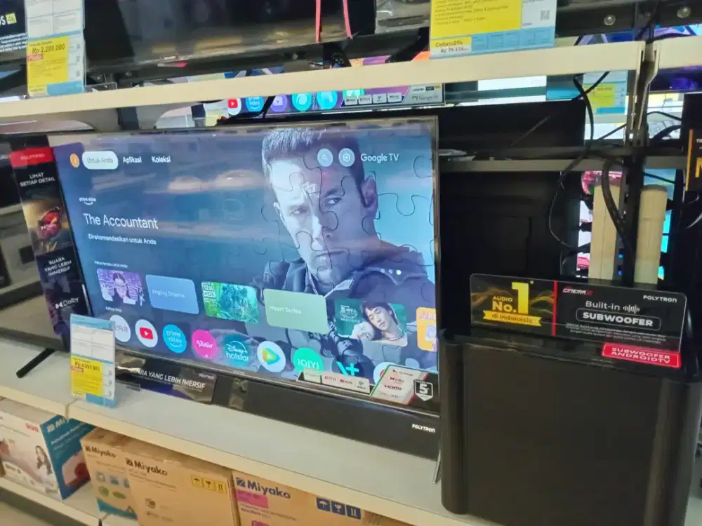 TV POLYTRON 43 4K SOUNDBAR