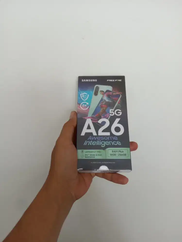 Berminat silahkan WA Samsunv Galaxy A26 5G 8/256 Garansi resmi 1thn
