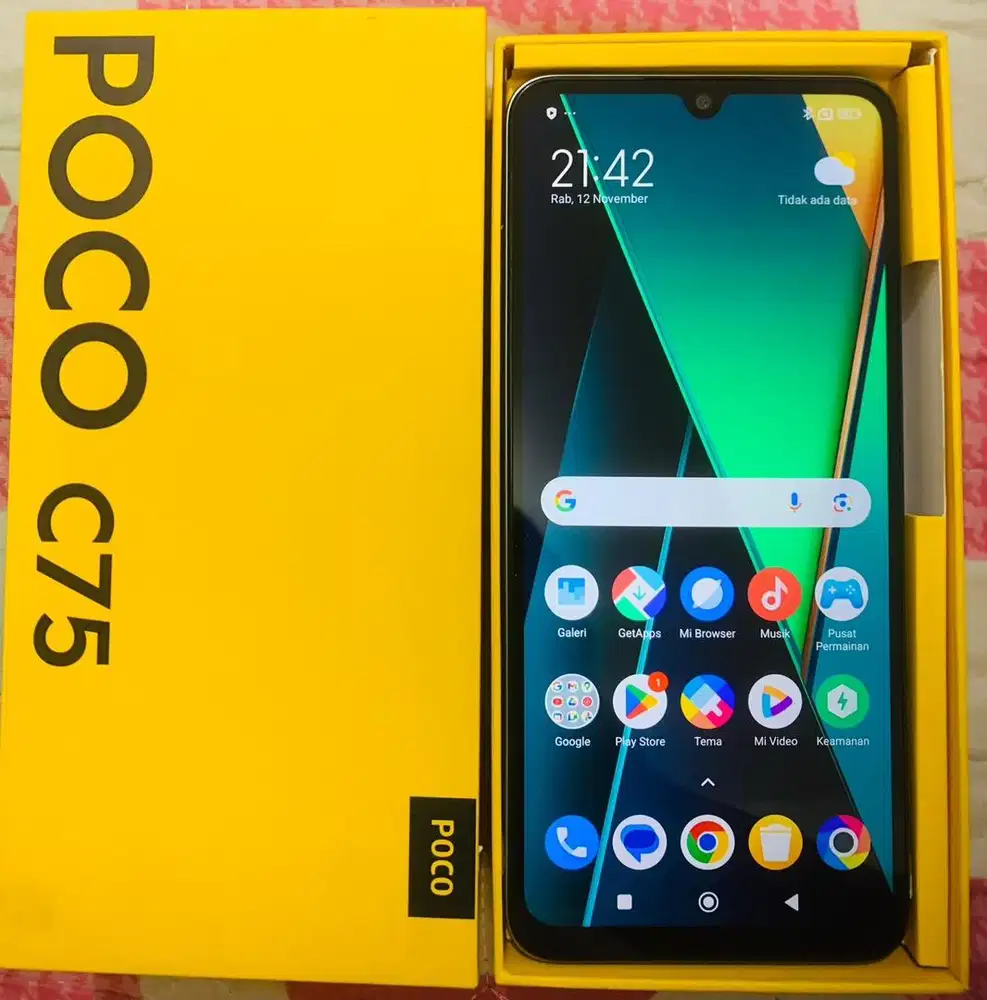 Dijual cepat poco c75 6/128