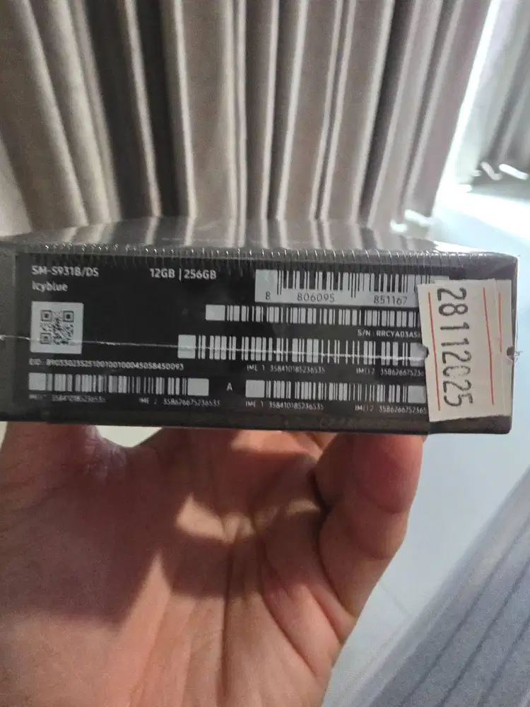 Samsung S25 RAM 12GB 256GB Icyblue