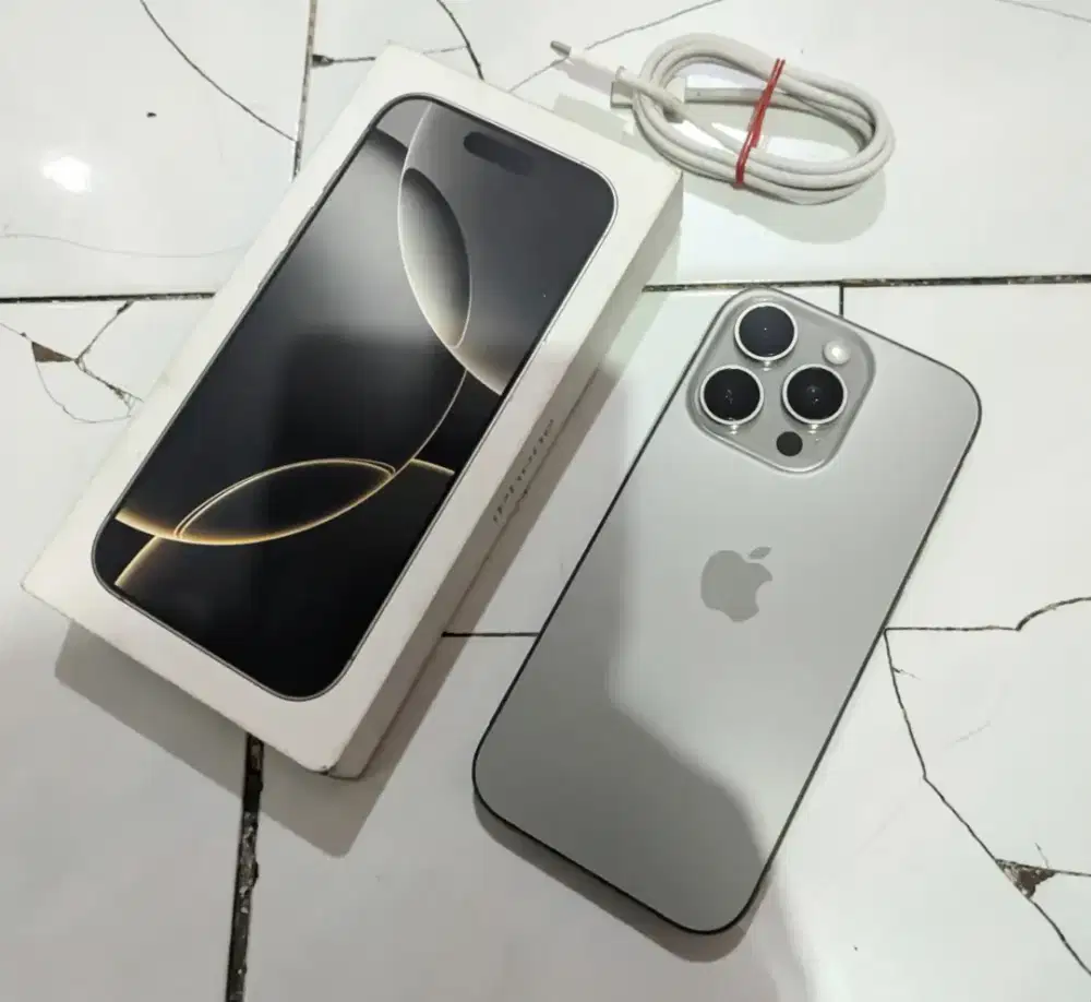 Iphone 16 Pro 256 GB Fullsett Resmi (Ibox)