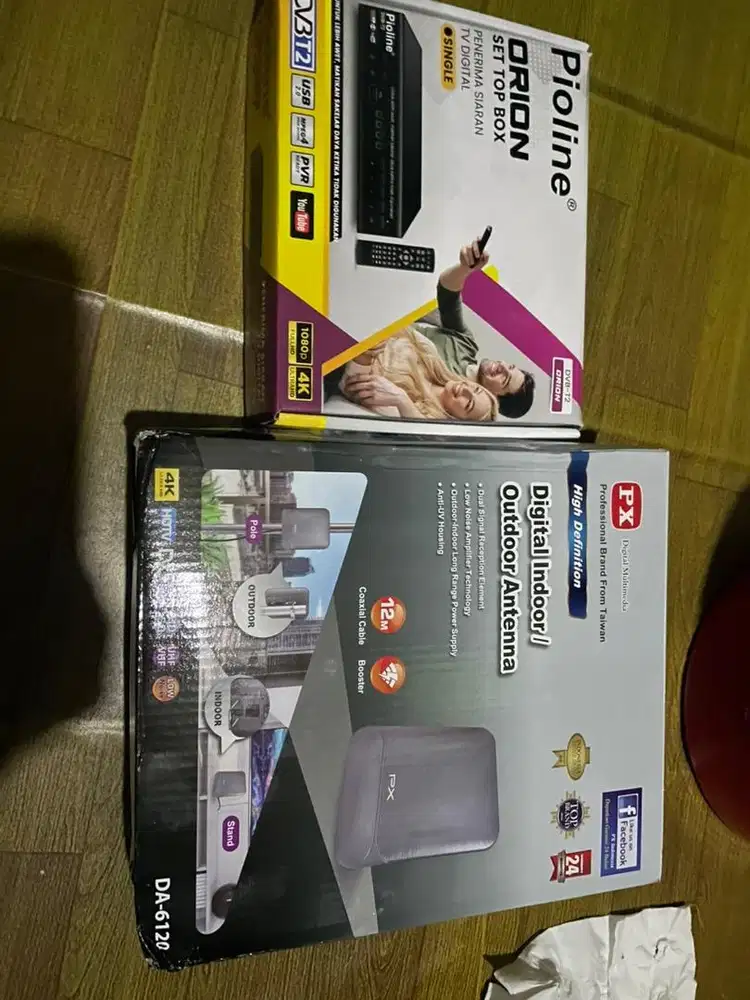 JUAL SET TOP BOX + antena