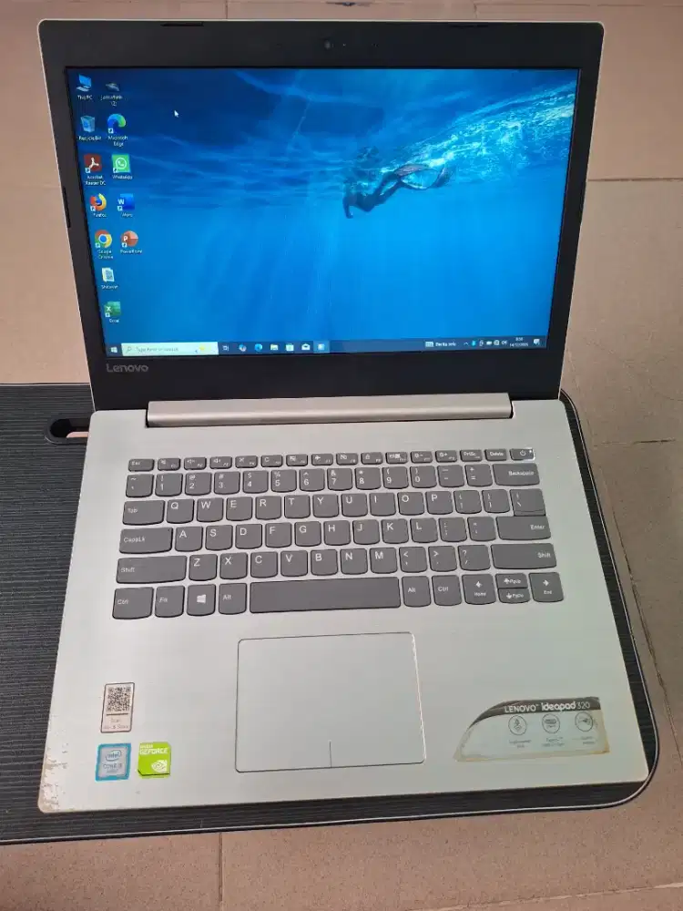 Bismillah dijual laptop lenovo slim core i3 ram 8gb siap pakai