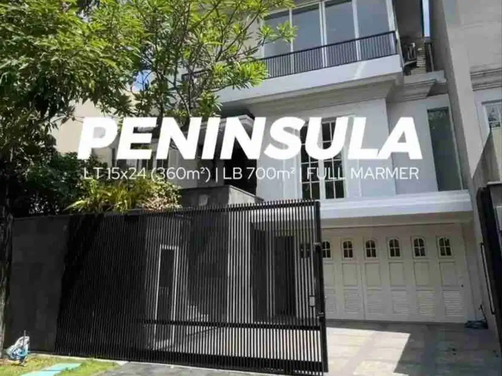 Jual Rumah Mewah American Classic di Grand Peninsula Surabaya full marmer