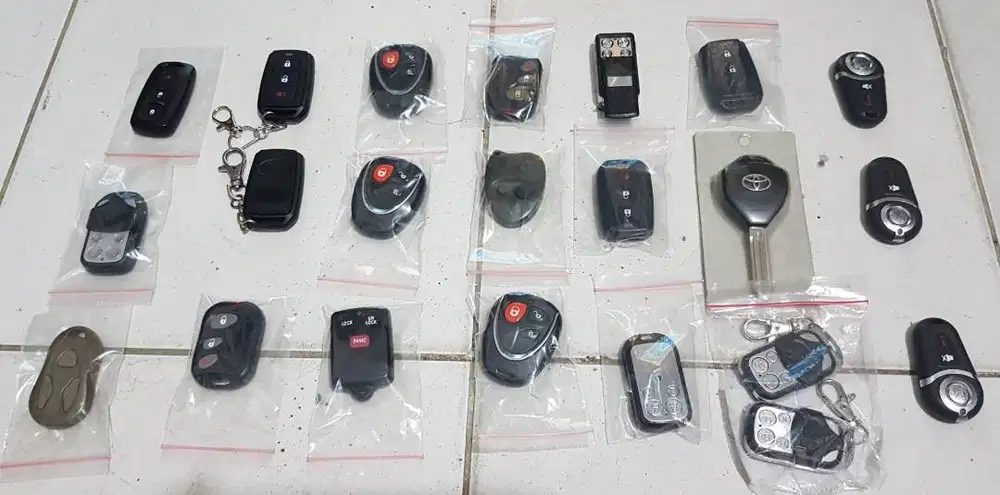 Aneka Remote Mobil Toyota,Bisa Duplikat,murah,NET.