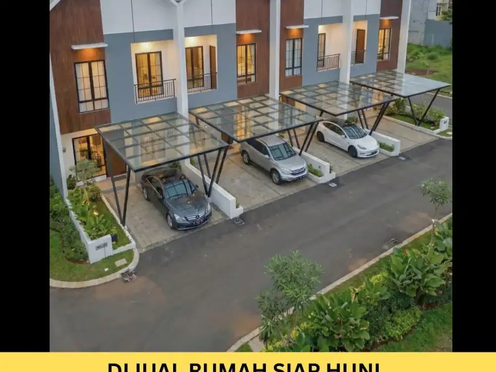 rumah 2 lantai siap huni lokasi dekat taman cilangkap